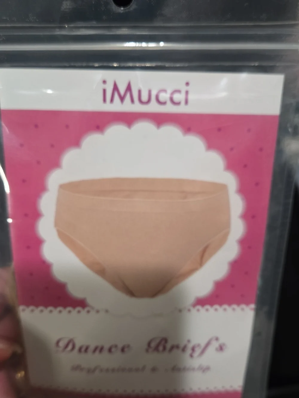 iMucci Nude Dance Briefs